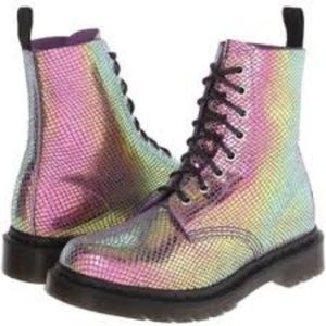 Dr. Marten's Pascal Boot Iridescent Scales